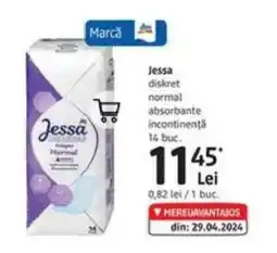 DM Jessa diskret normal absorbante incontinentă Ofertă