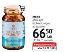 DM Aronia premium probiotic vegan Ofertă