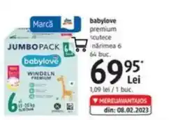DM Babylove premium scutece nărimea 6 Ofertă