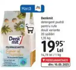 DM Denkmit detergent pudră pentru rufe Ofertă