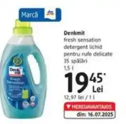 DM Denkmit fresh sensation detergent lichid pentru rufe delicate Ofertă