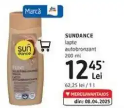 DM SUNDANCE lapte autobronzant Ofertă