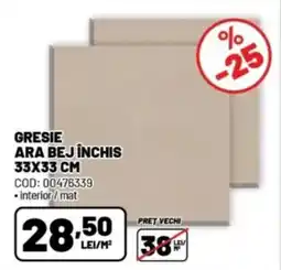 Ambient Gresie ara bej închis Ofertă
