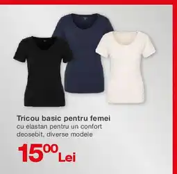 Kik Tricou basic pentru femei Ofertă
