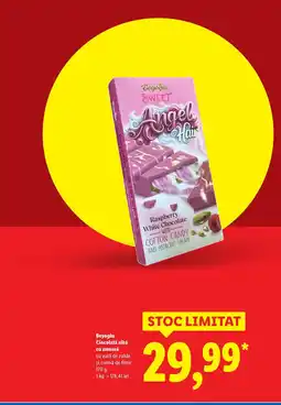 Lidl Beyoglu Ciocolată albă cu zmeură Ofertă