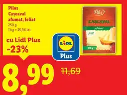 Lidl Pilos Cascaval afumat, feliat Ofertă