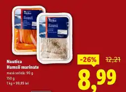 Lidl Nautica Hamsii marinate Ofertă