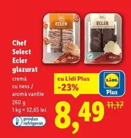Lidl Chef Select Ecler glazurat Ofertă