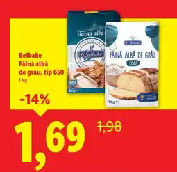 Lidl Belbake Fǎină albă de grâu, tip 650 Ofertă