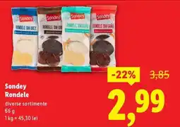 Lidl Sondey Rondele Ofertă