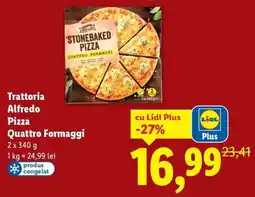Lidl Trattoria Alfredo Pizza Quattro Formaggi Ofertă