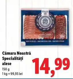 Lidl Cămara Noastră Specialităţi alese Ofertă