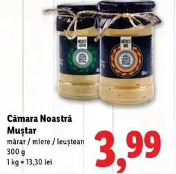 Lidl Cămara Noastră Muştar Ofertă