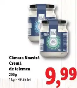 Lidl Cămara Noastră Cremă de telemea Ofertă