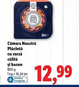Lidl Cămara Noastră Plăcintă cu varză călitǎ şi bacon Ofertă