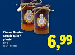 Lidl Cămara Noastră Gem de caise / piersici Ofertă