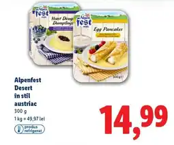 Lidl Alpenfest Desert în stil austriac Ofertă