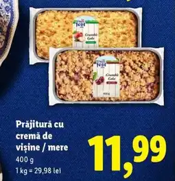 Lidl Prăjitură cu cremă de vişine / mere Ofertă