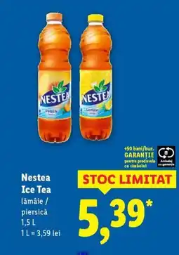 Lidl Nestea Ice Tea lămâie / piersicǎ Ofertă