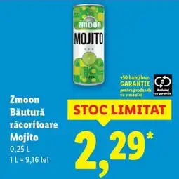 Lidl Zmoon Băutură răcoritoare Mojito Ofertă