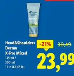 Lidl Head&Shoulders Derma X-Pro Mixed Ofertă