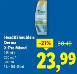 Lidl Head&Shoulders Derma X-Pro Mixed Ofertă