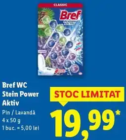 Lidl Bref WC Stein Power Aktiv Ofertă