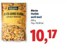 Lidl Alesto Stafide aurii mari Ofertă
