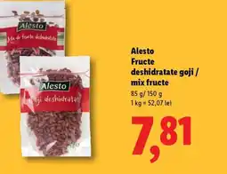 Lidl Alesto Fructe deshidratate goji / mix fructe Ofertă