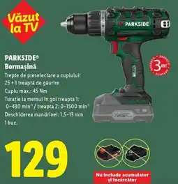 Lidl PARKSIDE Bormaşină Ofertă
