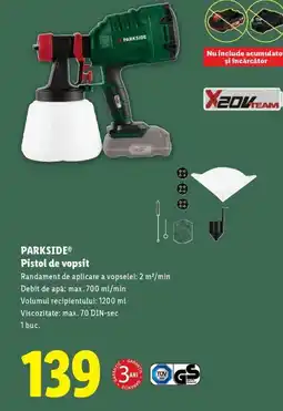 Lidl PARKSIDE Pistol de vopsit Ofertă