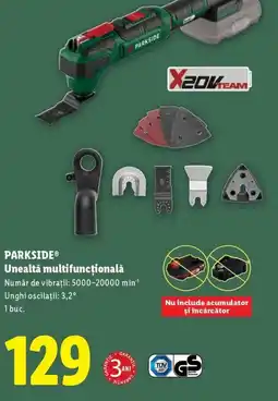 Lidl PARKSIDE Unealtă multifuncțională Ofertă