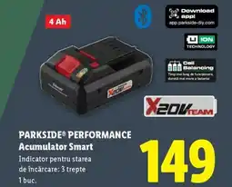 Lidl PARKSIDE PERFORMANCE Acumulator Smart Ofertă