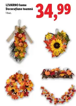 Lidl LIVARNO home Decorațiune toamnă Ofertă