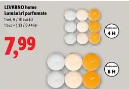 Lidl LIVARNO home Lumânări parfumate Ofertă