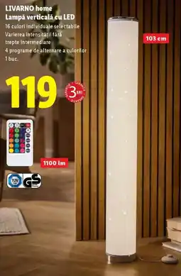 Lidl LIVARNO home Lampǎ verticală cu LED Ofertă