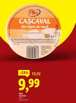 Lidl Pilos Cascaval Ofertă