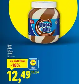 Lidl Mister Choc Cremă сu сасао şi lapte Ofertă