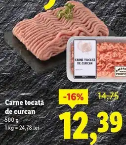 Lidl Carne tocată de curcan Ofertă