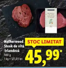 Lidl Hatherwood Steak de vită irlandeză Ofertă