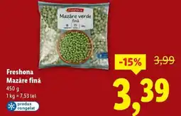 Lidl Freshona Mazăre finǎ Ofertă