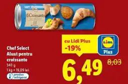 Lidl Chef Select Aluat pentru croissante Ofertă