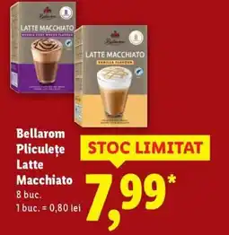 Lidl Bellarom Pliculeţe Latte Macchiato Ofertă