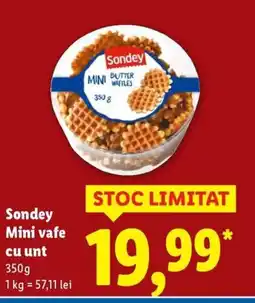 Lidl Sondey Mini vafe Ofertă