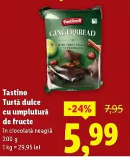 Lidl Tastino Turtă dulce cu umplutură de fructe Ofertă