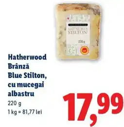 Lidl Hatherwood Brânză Blue Stilton, cu mucegai albastru Ofertă