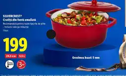 Lidl SILVERCREST® Cratiţă din fontǎ emailată Ofertă