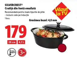Lidl SILVERCREST® Cratiţă din fontă emailată Ofertă