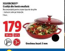 Lidl SILVERCREST® Cratiță din fontă emailată Ofertă