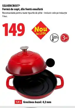 Lidl SILVERCREST® Formă de copt, din fontă emailată Ofertă